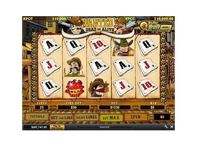 Wanted Dead or Alive Slot Machine Game Review and Guide