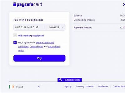 Interwetten Accepts Payment via Paysafecard