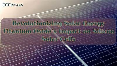 Innovative Printable Solar Cells: Revolutionizing Renewable Energy Technology for the Future